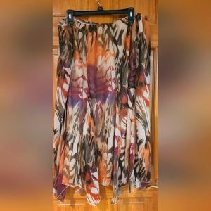 Dressbarn asymmetrical bottom 22/24 skirt